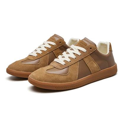 Classic Retro Sneakers With Thick Sole And Timeless Vintage Street Style