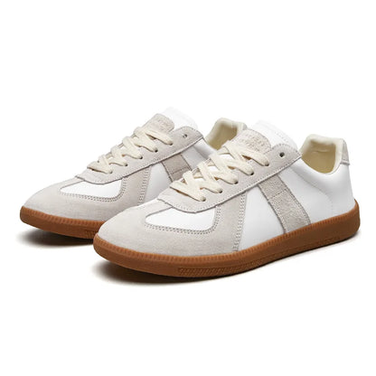 Classic Retro Sneakers With Thick Sole And Timeless Vintage Street Style