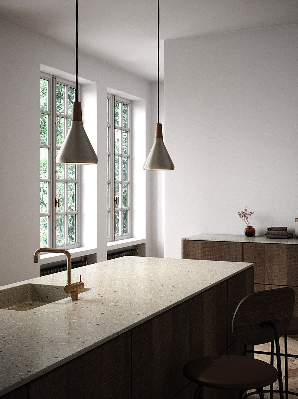 Modern Minimalist Pendant Light Ceiling Lamp for Dining & Living Room
