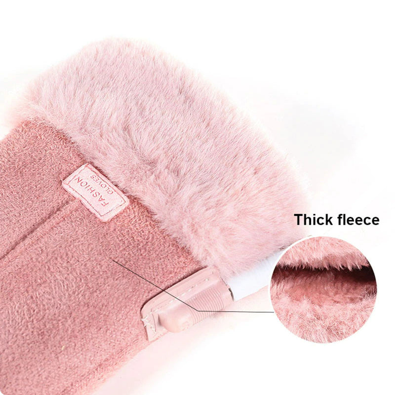 Women’s Rechargeable Heated Gloves Fast Warm-Up & All-Day Heat
