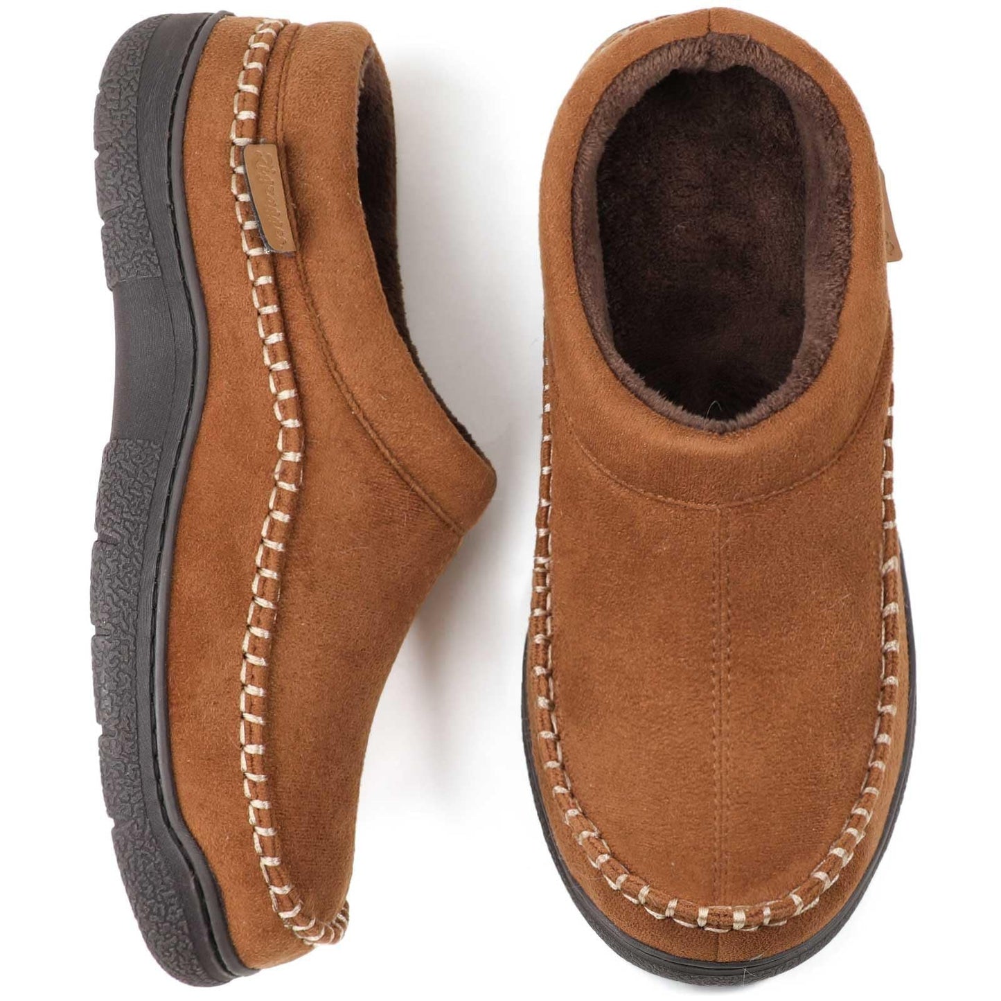 Men’s Cozy Slip-On Indoor Slippers with Cushioned Feel