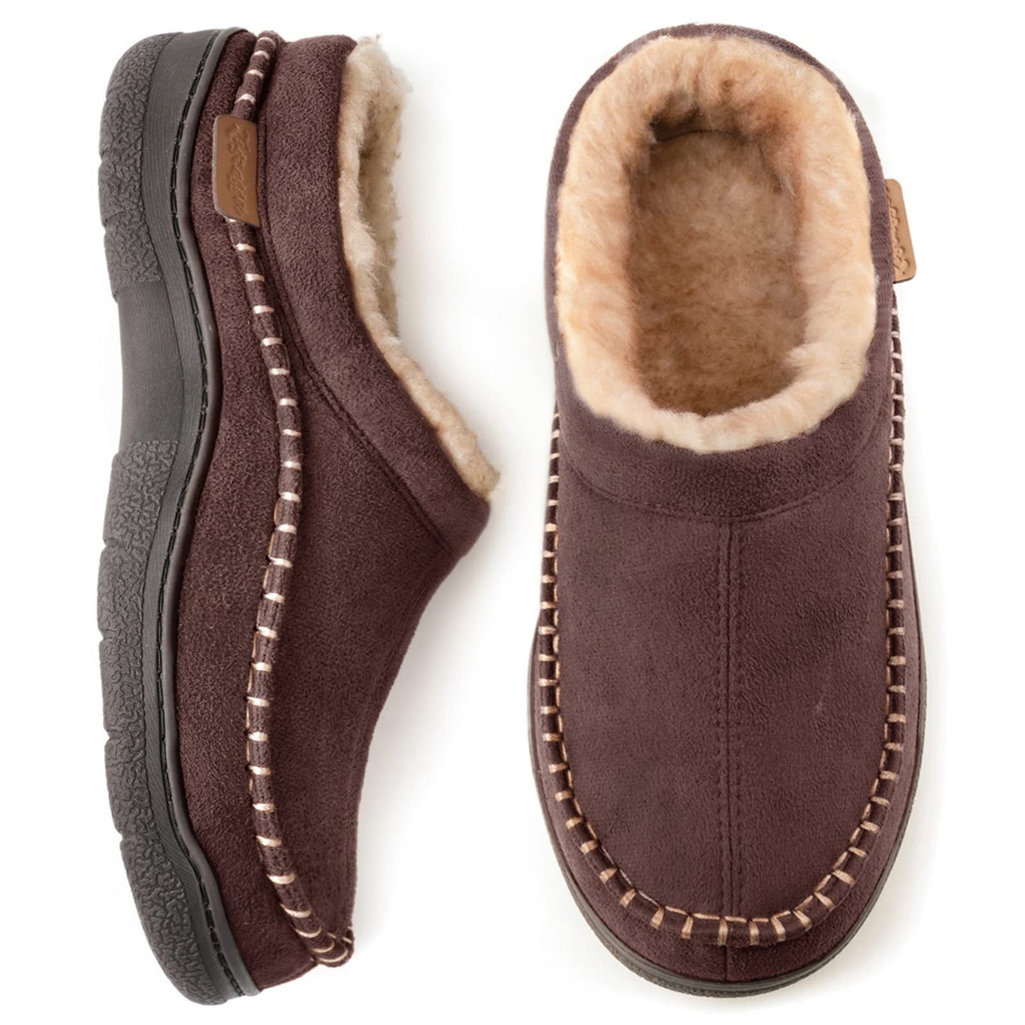 Men’s Cozy Slip-On Indoor Slippers with Cushioned Feel