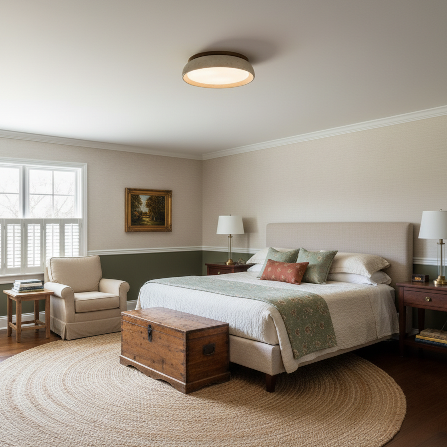 Minimalist Ceiling Lights for Bedrooms & Hallways