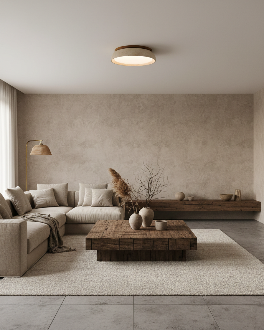 Minimalist Ceiling Lights for Bedrooms & Hallways