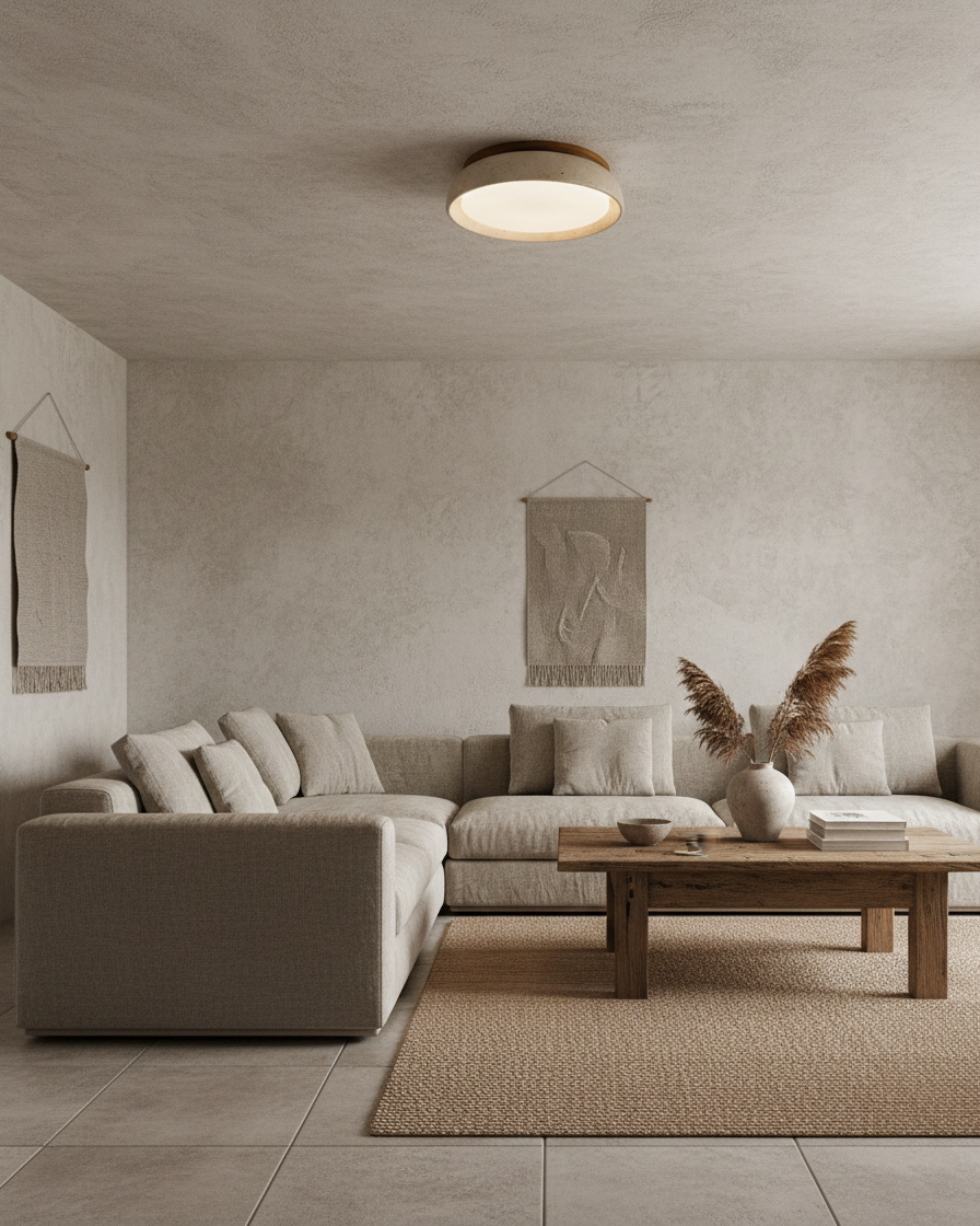 Minimalist Ceiling Lights for Bedrooms & Hallways