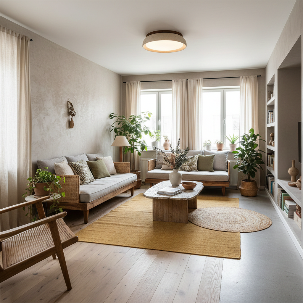 Minimalist Ceiling Lights for Bedrooms & Hallways
