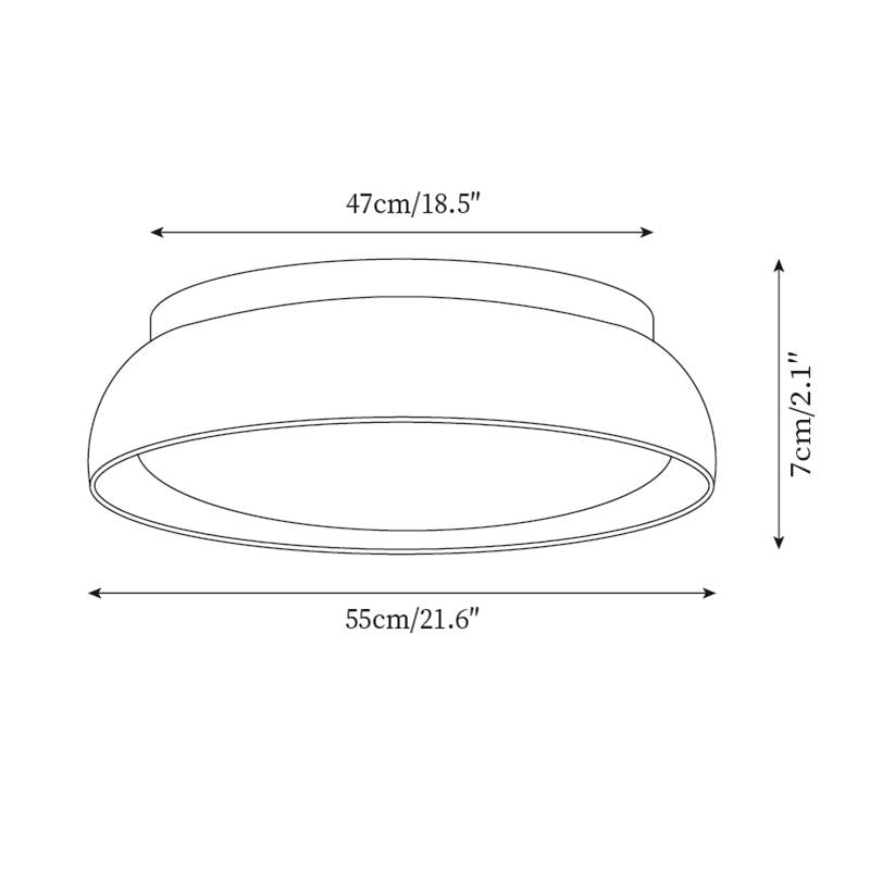 Minimalist Ceiling Lights for Bedrooms & Hallways