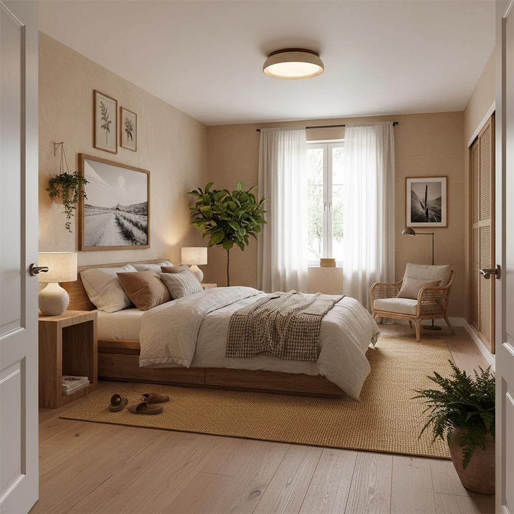 Minimalist Ceiling Lights for Bedrooms & Hallways