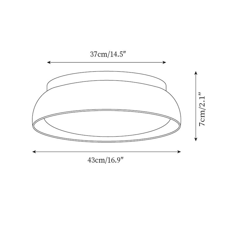 Minimalist Ceiling Lights for Bedrooms & Hallways