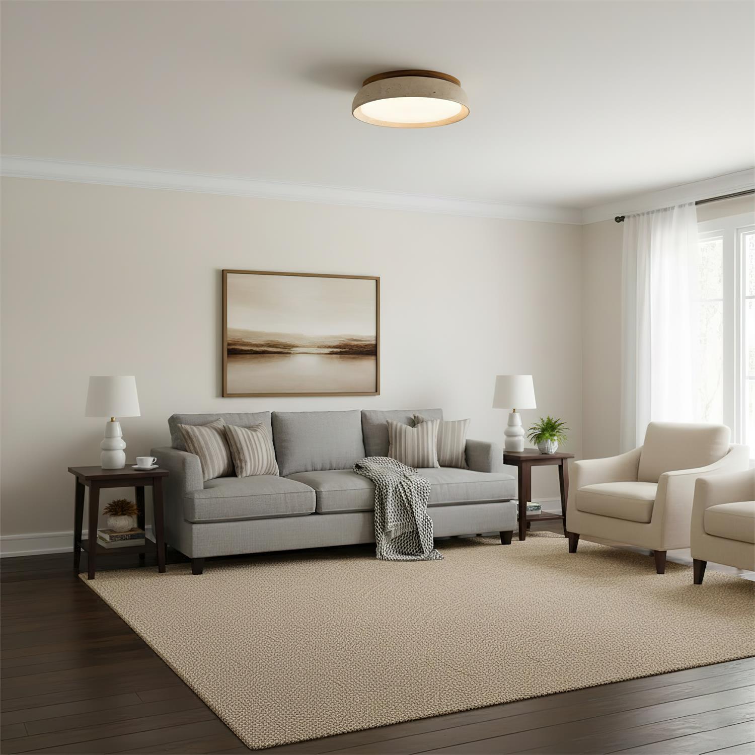 Minimalist Ceiling Lights for Bedrooms & Hallways