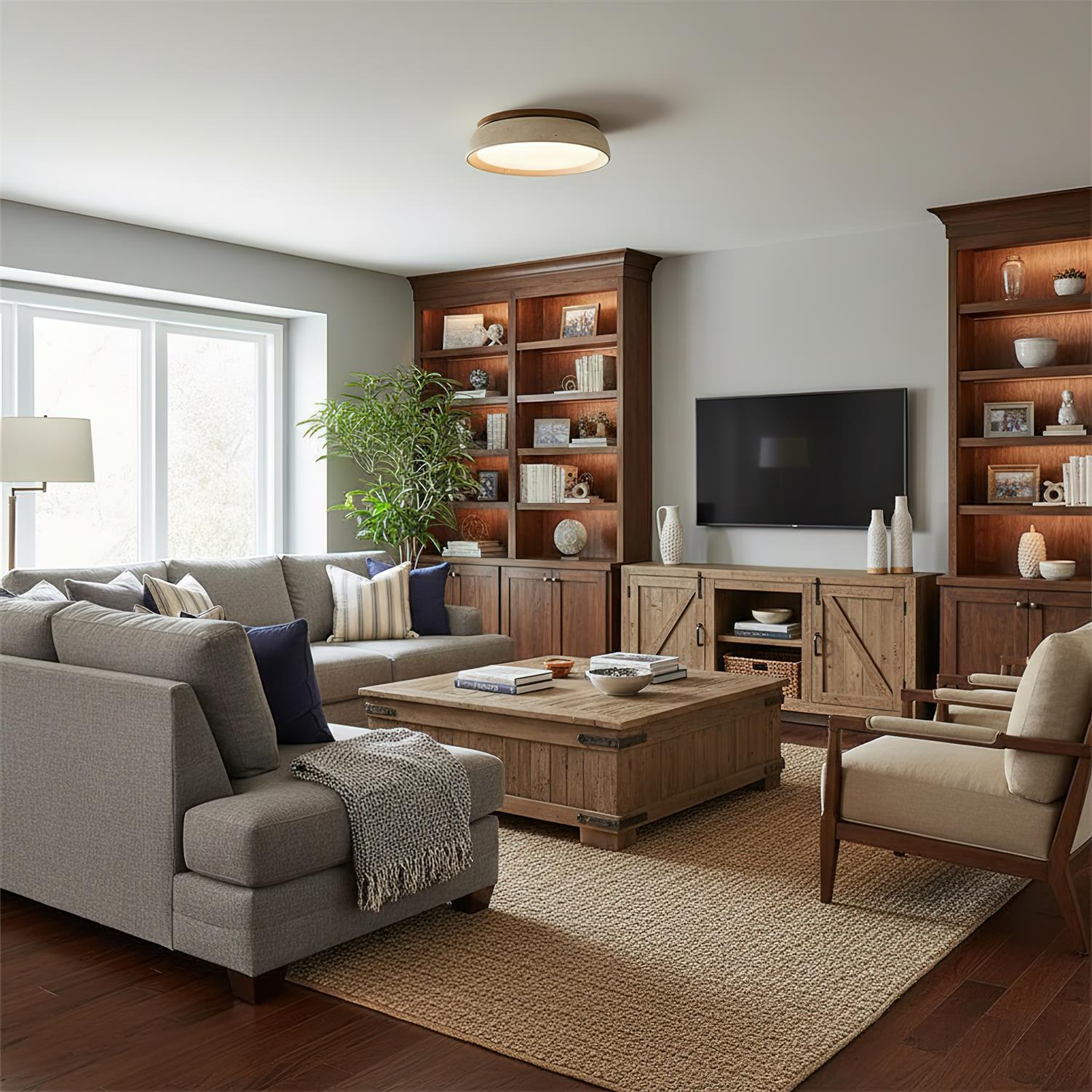 Minimalist Ceiling Lights for Bedrooms & Hallways