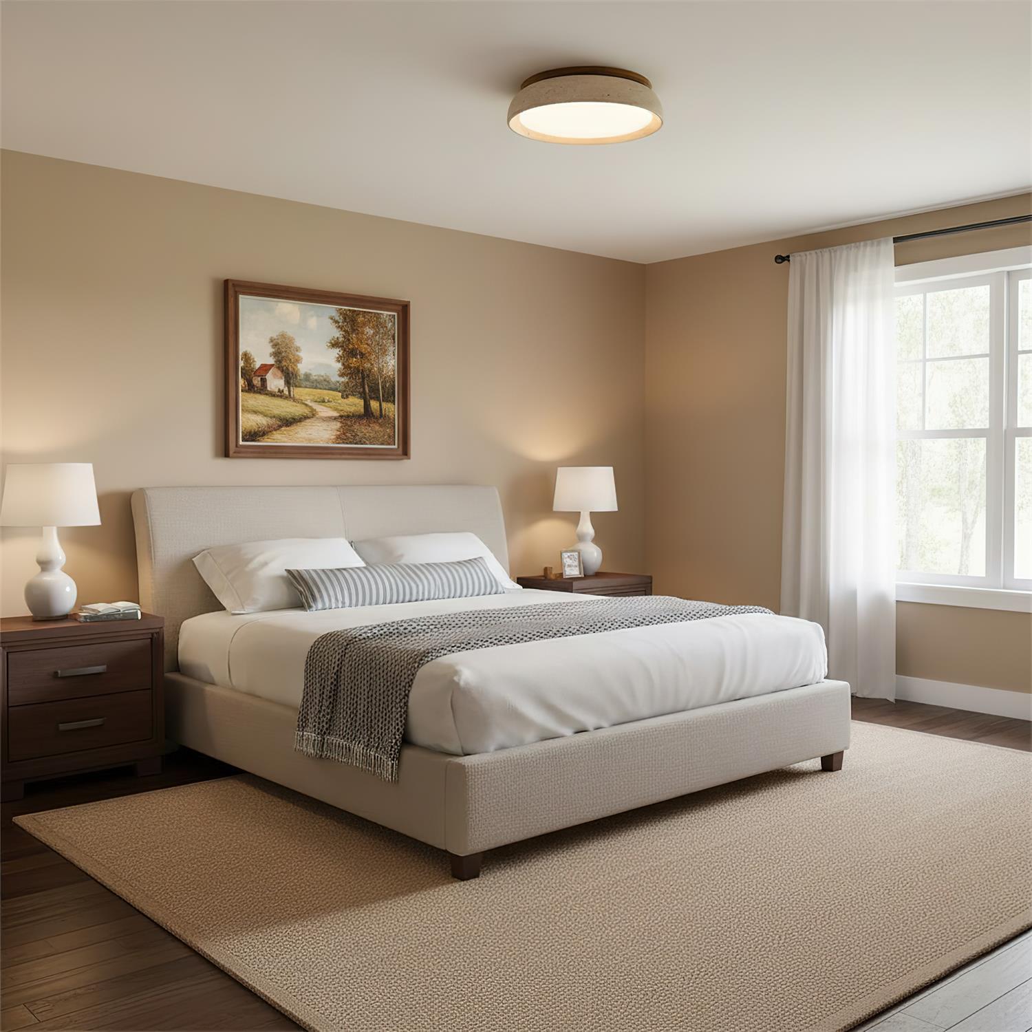 Minimalist Ceiling Lights for Bedrooms & Hallways