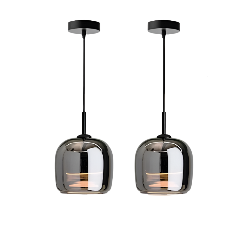 Contemporary Black Accent Pendant Ceiling Light