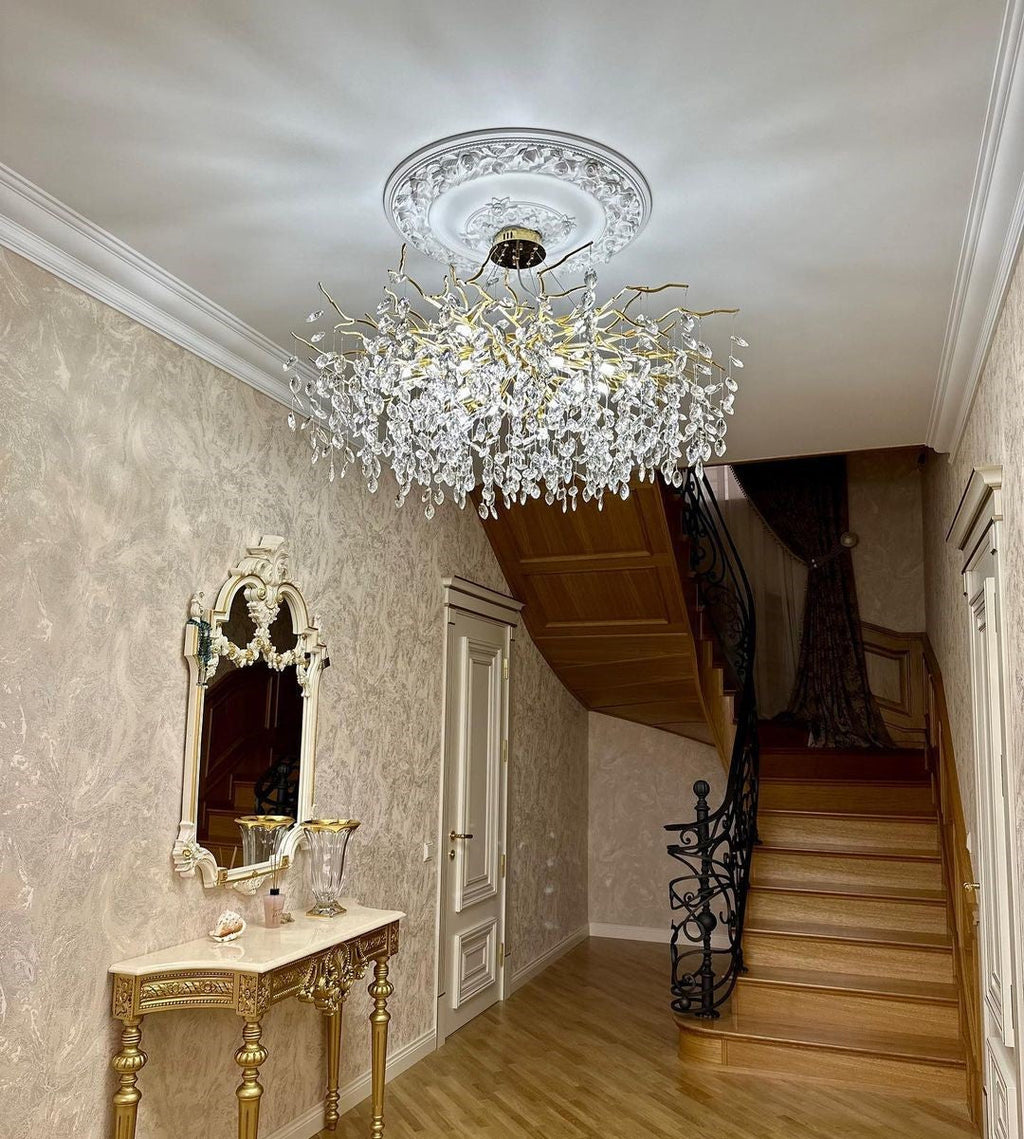 Sculptural Branch-Inspired Statement Pendant Light