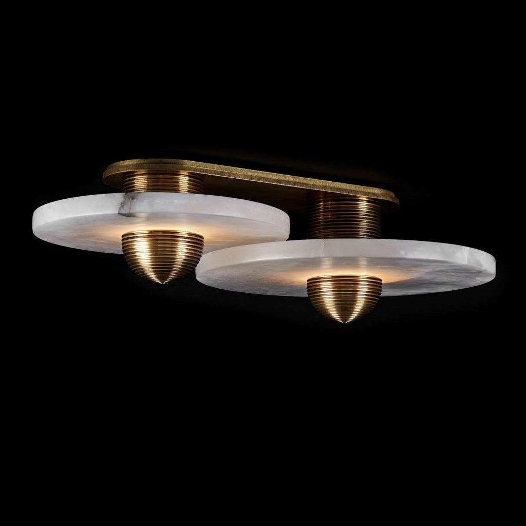 Decorative Round LED Flush Mount Wall Light Fixture