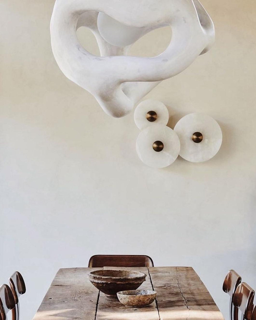 Decorative Round LED Flush Mount Wall Light Fixture