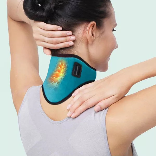 Electric Heated Neck Wrap Adjustable Warm Therapy