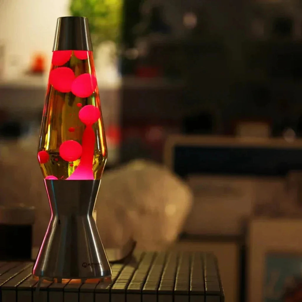 Retro Style Lava Lamp Multicolour Decorative Table Light