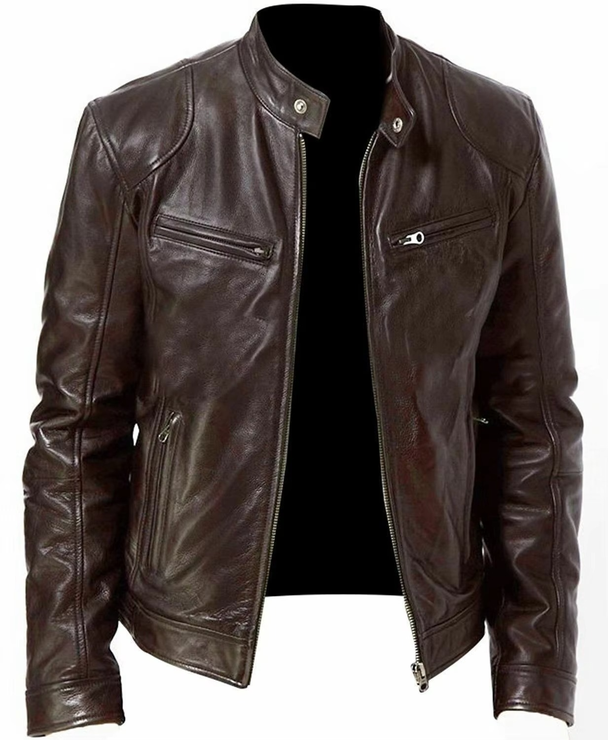 Men’s Classic Jacket Long Sleeve Solid Finish