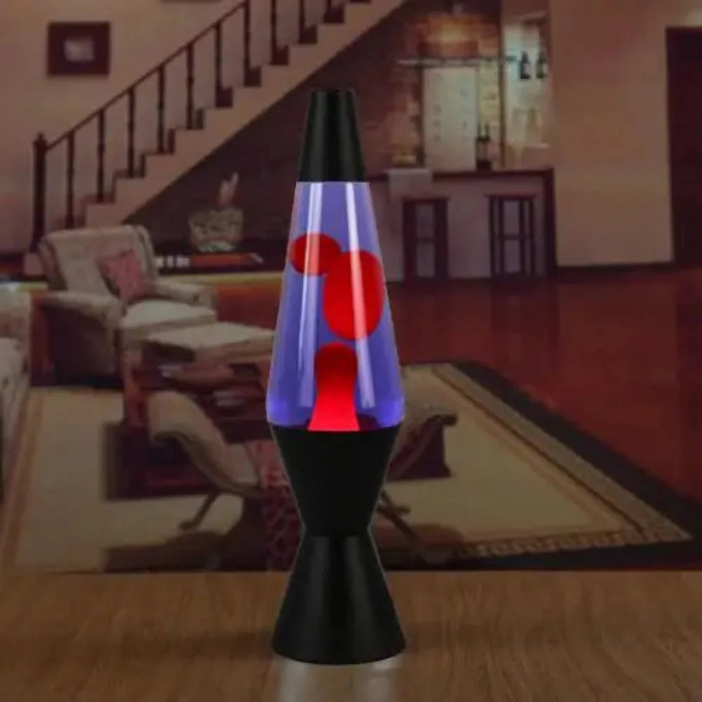Retro Style Lava Lamp Multicolour Decorative Table Light