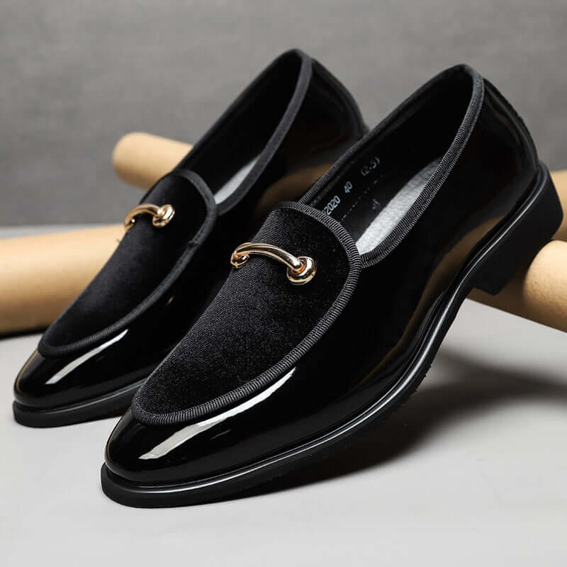 Men's Formal Slip-On Loafers Sleek Italian-Inspired Design