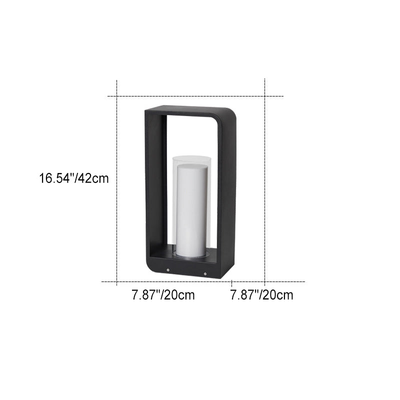 Outdoor LED Square Light Modern Garden & Patio Lighting