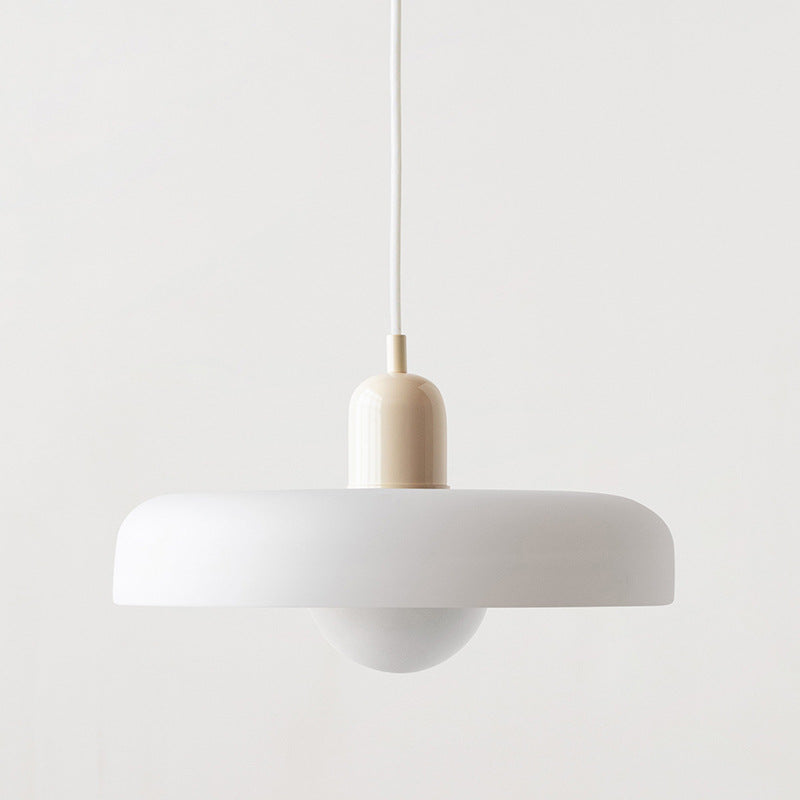 Contemporary Art Pendant Light Colored Glass Style Ceiling Lamp