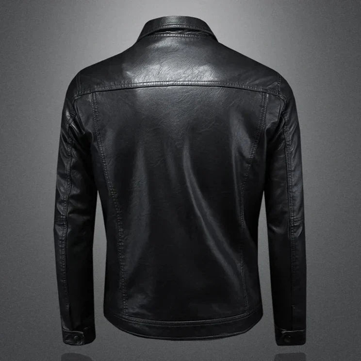 Men Classic Rider Jacket in Sharp Style