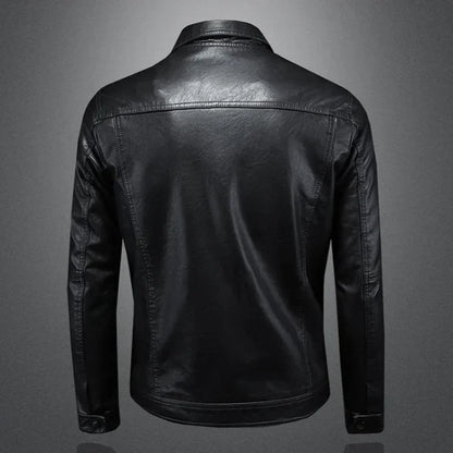 Men Classic Rider Jacket in Sharp Style