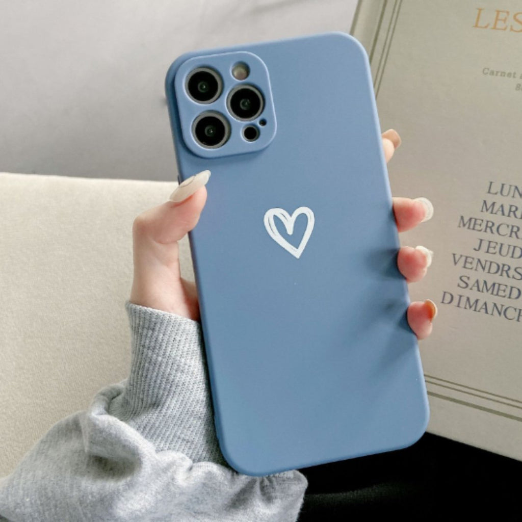 Stylish Heart Phonecase Dirt‑Repellent Cover