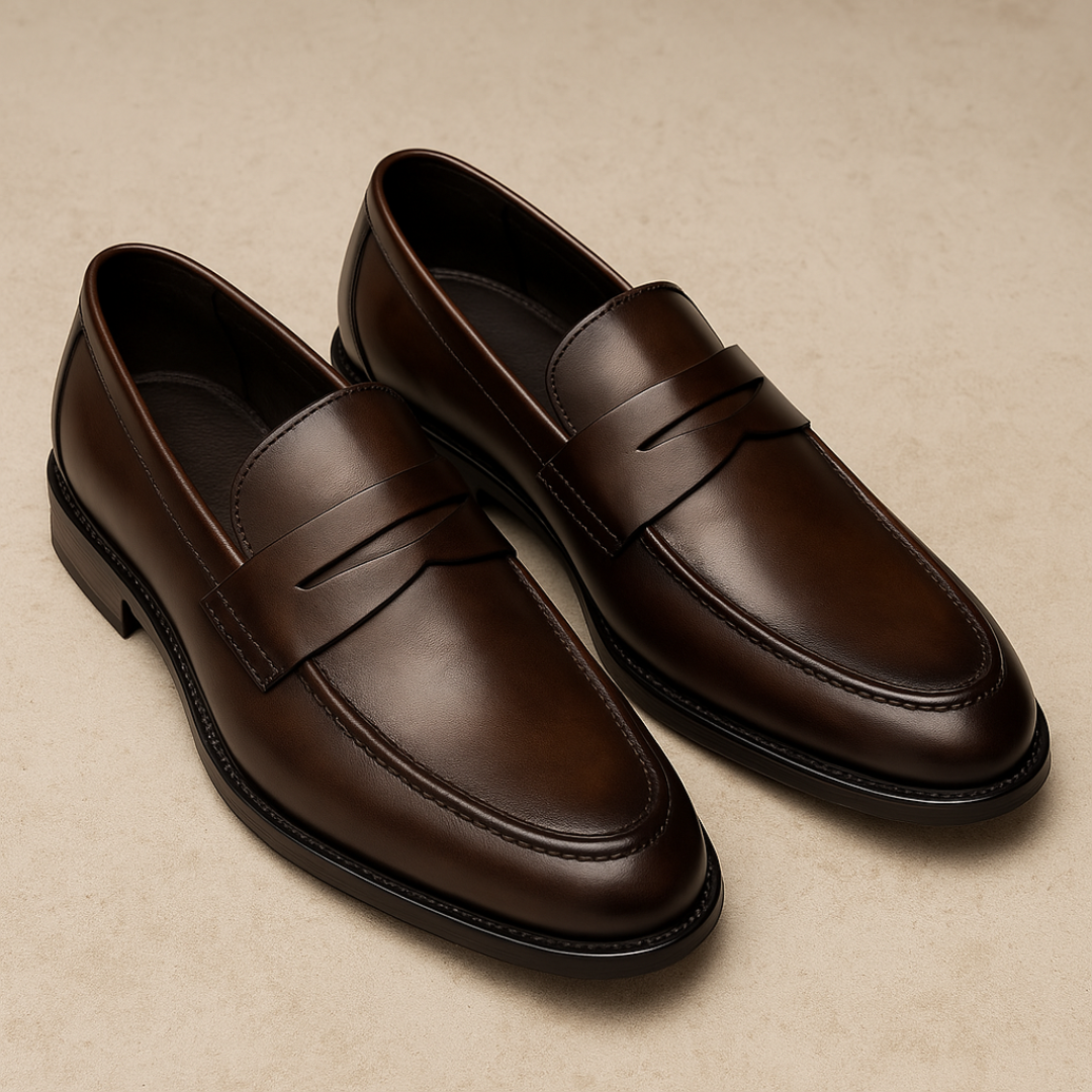 Men’s Refined Slip-On Loafers for Formal and Casual Wear