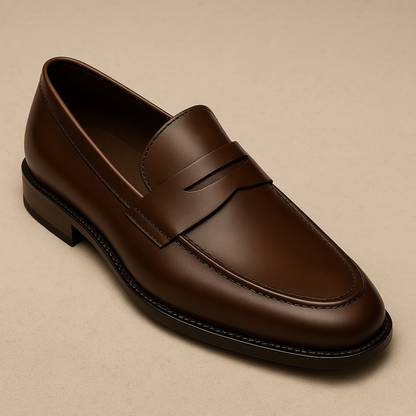 Men’s Refined Slip-On Loafers for Formal and Casual Wear