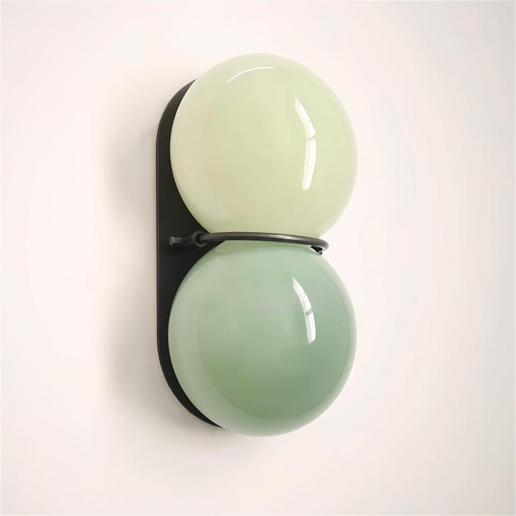 Twin Orb Wall Lights for Modern Interiors