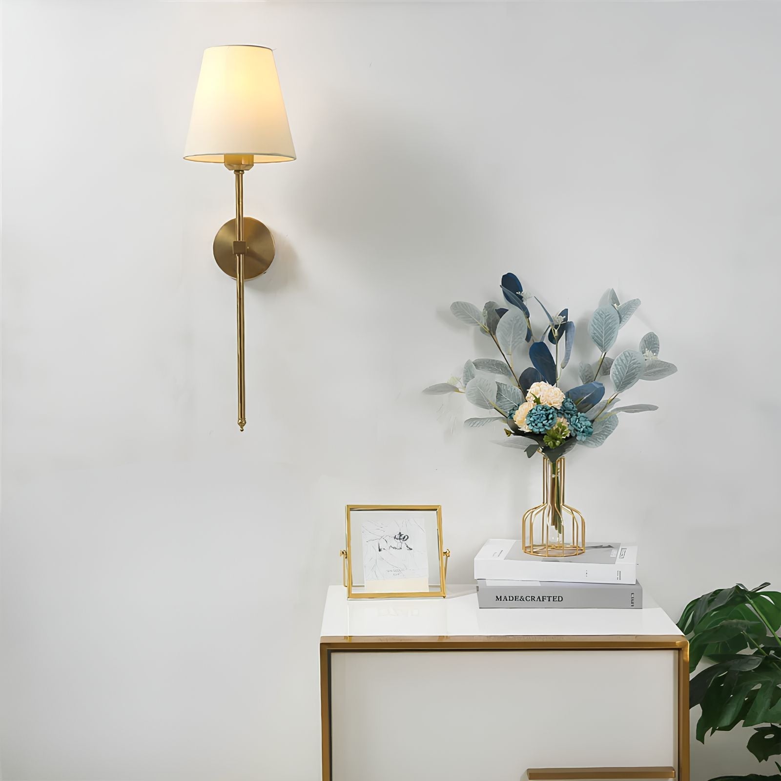 Cordless Wall Light Vintage‑Style LED