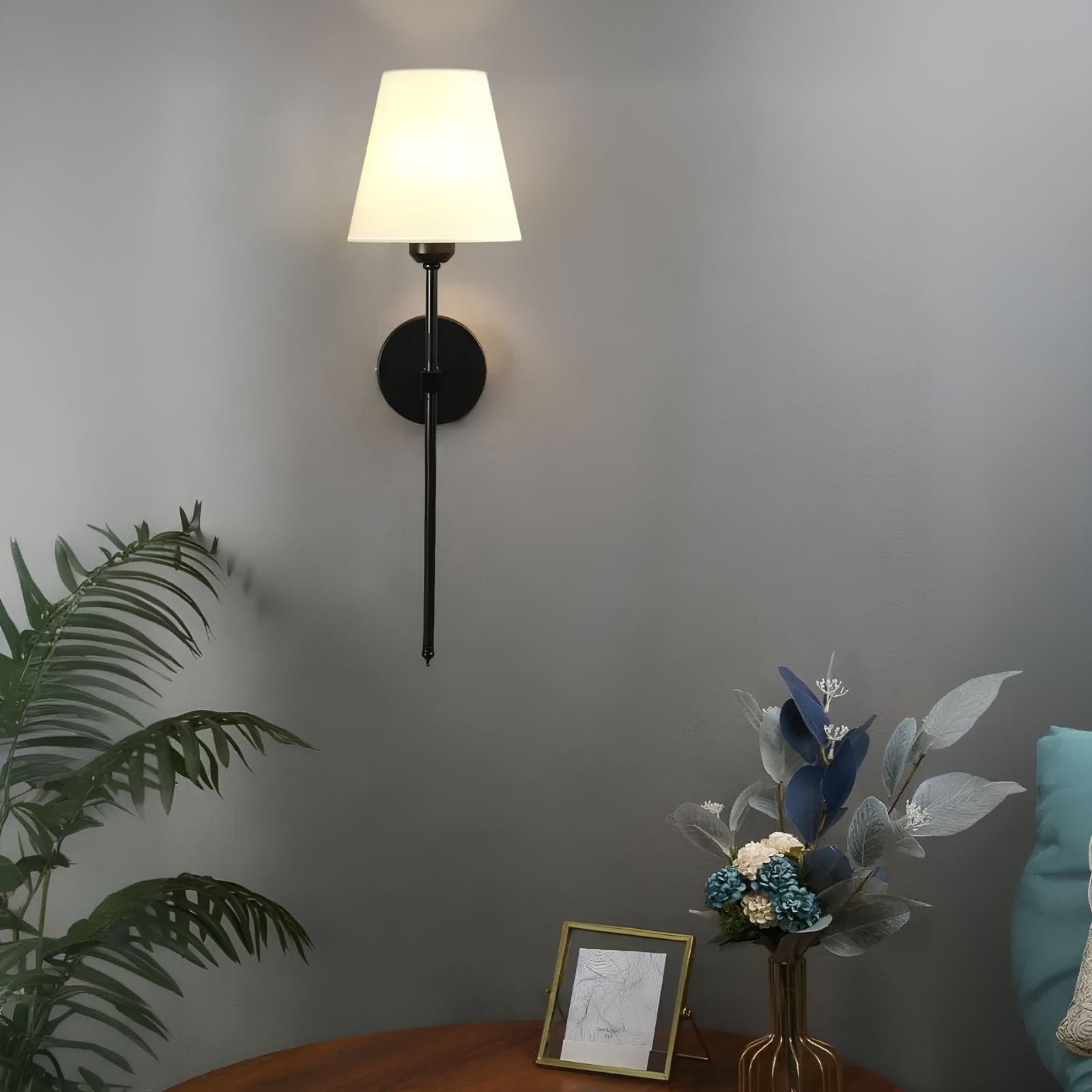 Cordless Wall Light Vintage‑Style LED