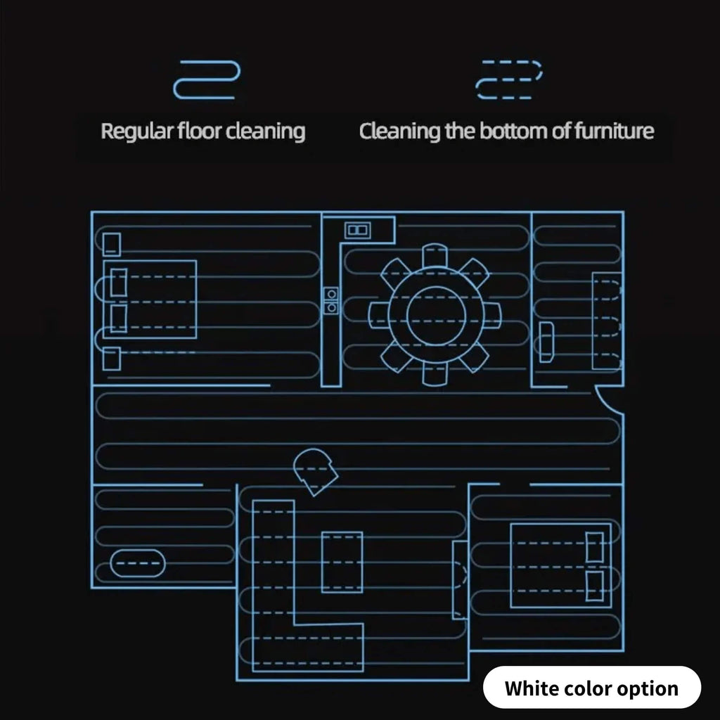 Automatic Robot Vacuum Multi-Surface Vacuum and Mop Cleaner