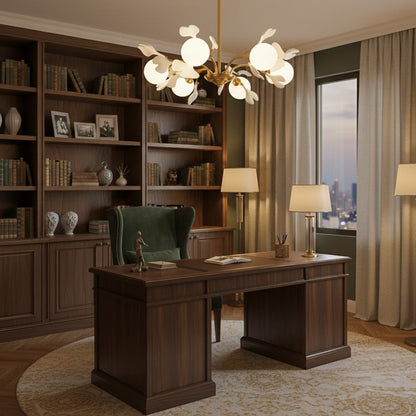 Aurelia Gingko Chandelier