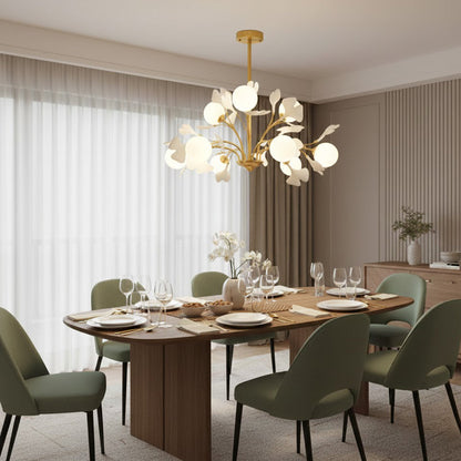 Aurelia Gingko Chandelier