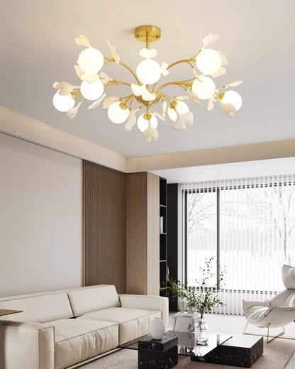 Aurelia Gingko Chandelier