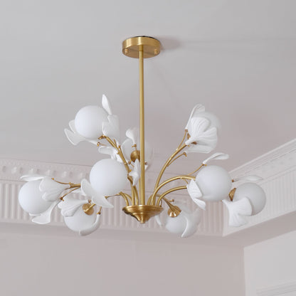 Aurelia Gingko Chandelier