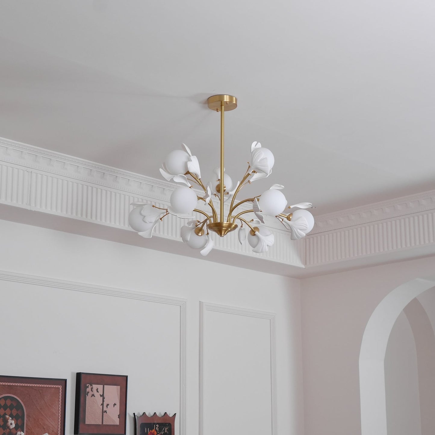 Aurelia Gingko Chandelier