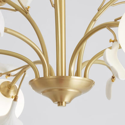 Aurelia Gingko Chandelier