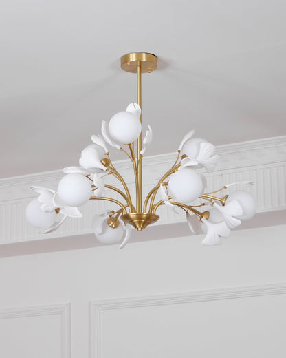 Aurelia Gingko Chandelier