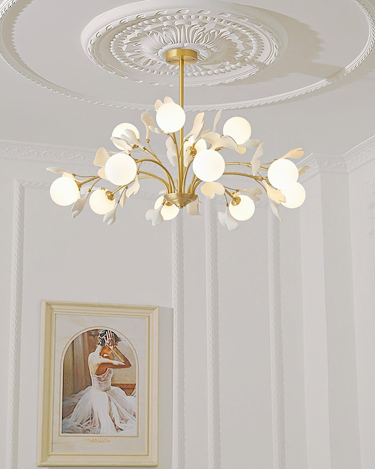 Aurelia Gingko Chandelier