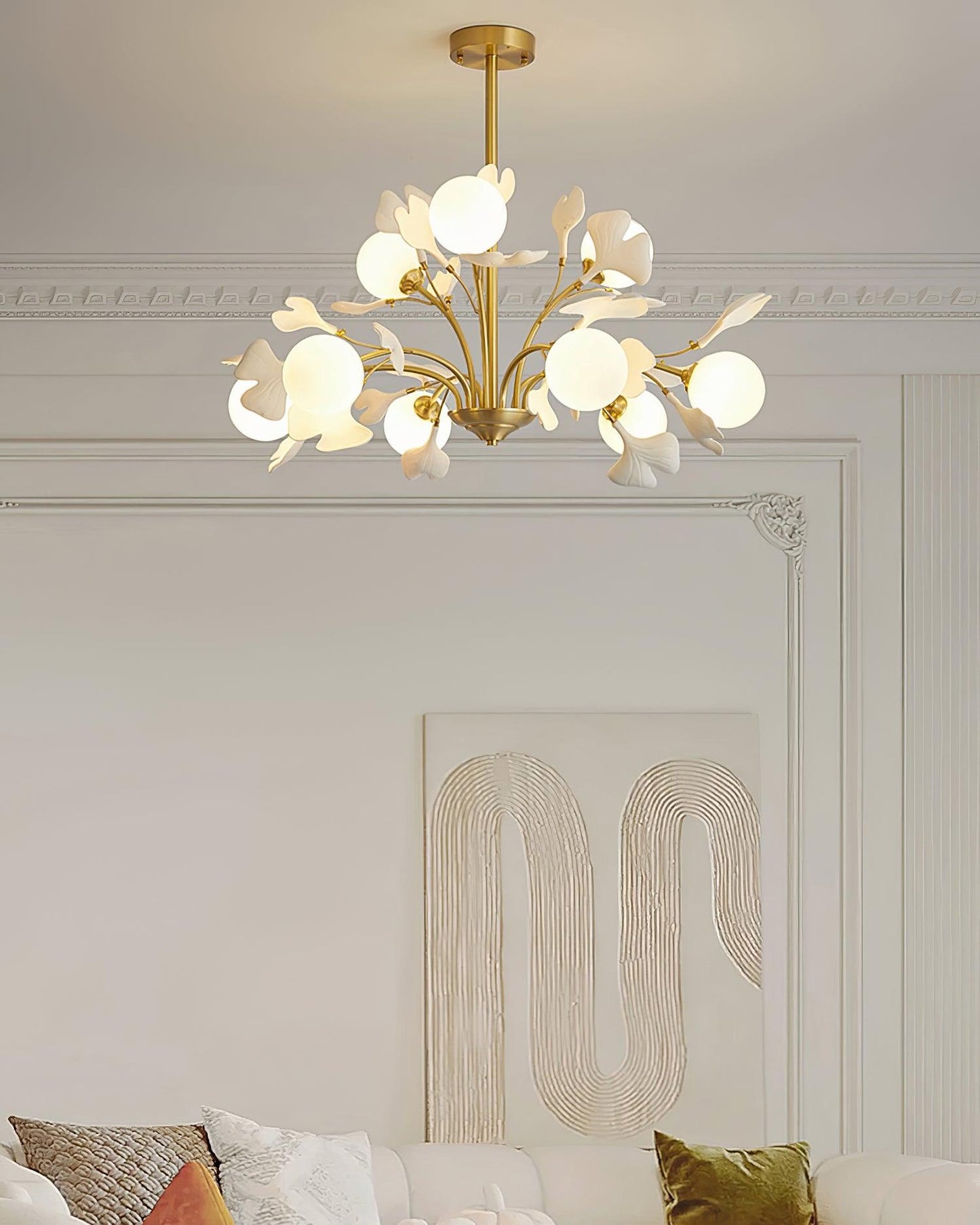 Aurelia Gingko Chandelier