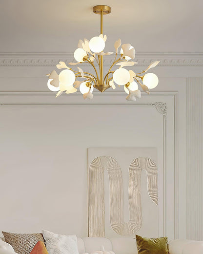 Aurelia Gingko Chandelier