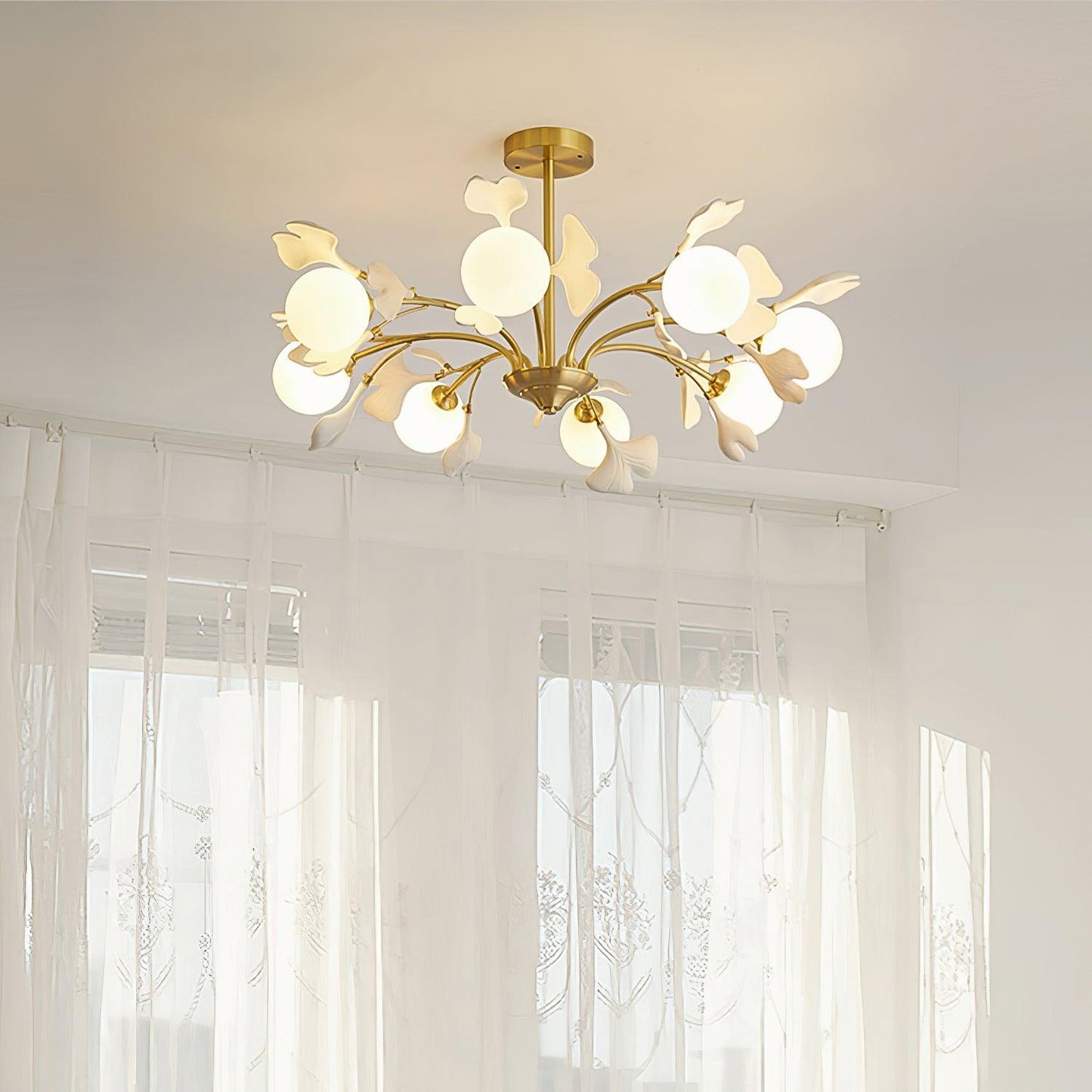 Aurelia Gingko Chandelier