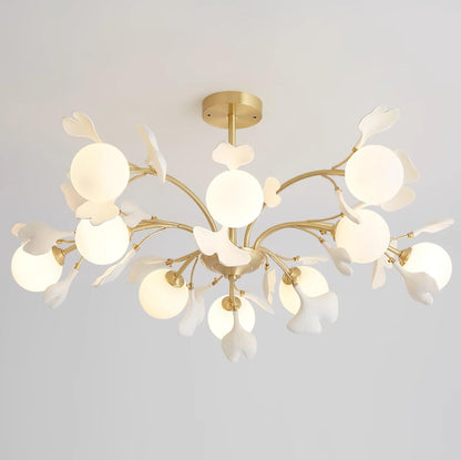 Aurelia Gingko Chandelier