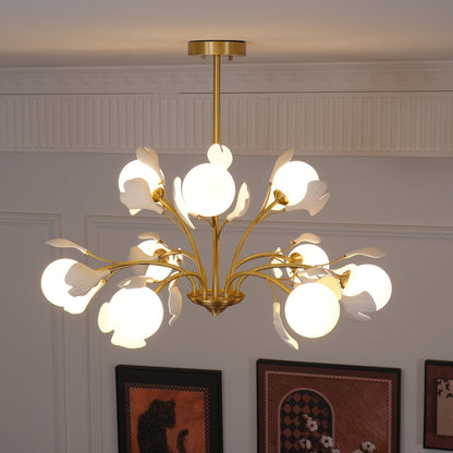 Aurelia Gingko Chandelier