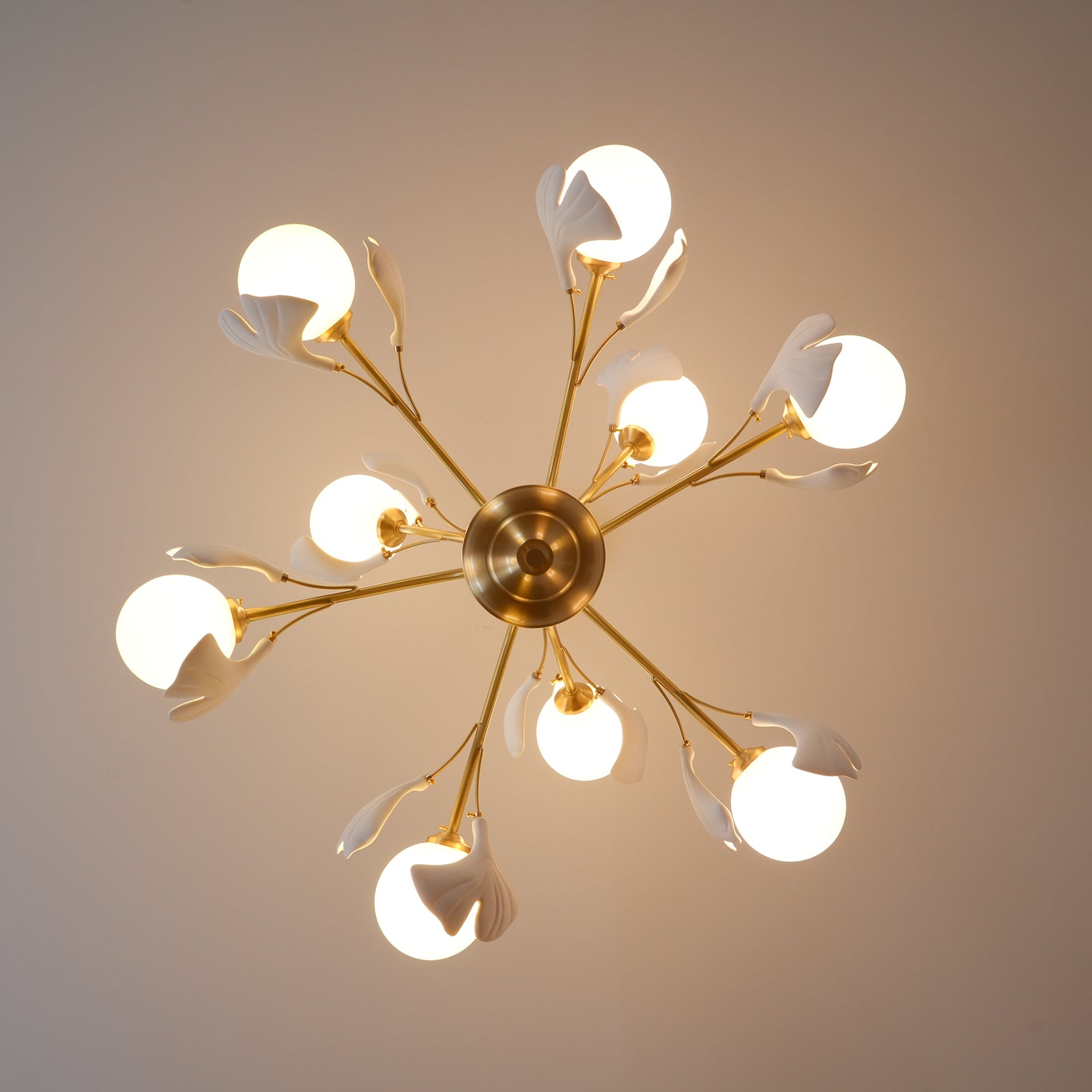 Aurelia Gingko Chandelier